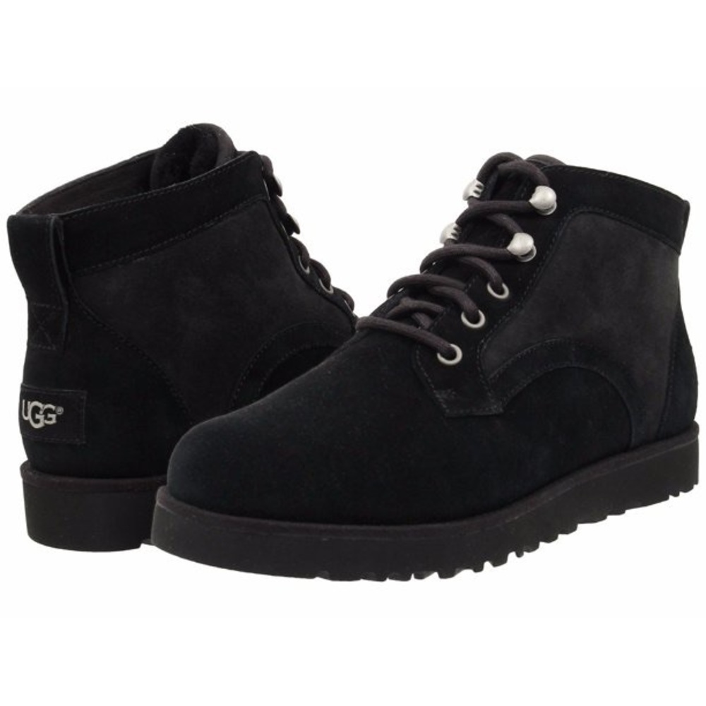 Black Suede Booties Size 6